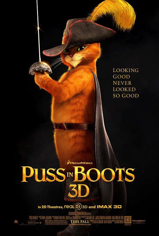 Poster of DreamWorks SKG's Puss in Boots (2011)