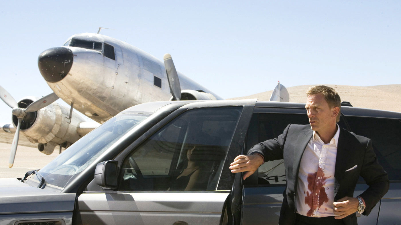 Daniel Craig stars as James Bond in Columbia Pictures' Quantum of Solace (2008)