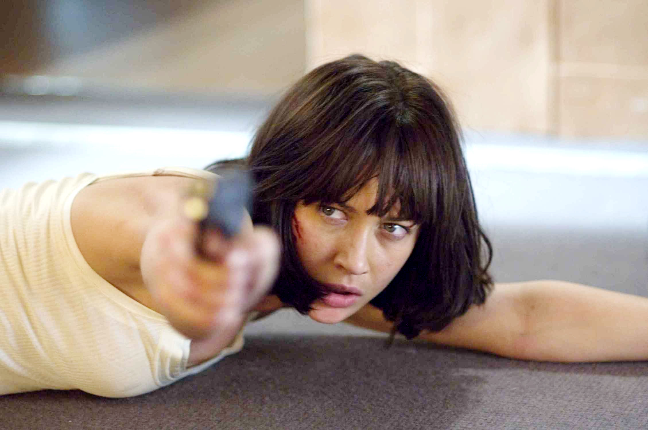 Olga Kurylenko stars as Camille in Columbia Pictures' Quantum of Solace (2008)