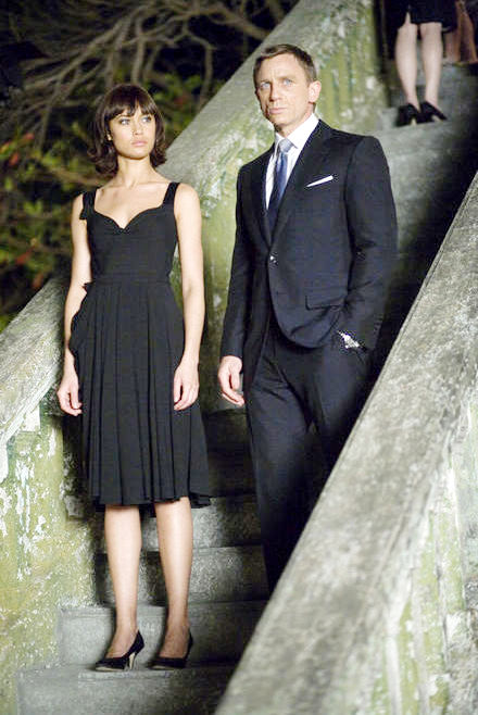 Olga Kurylenko stars as Camille and Daniel Craig stars as James Bond in Columbia Pictures' Quantum of Solace (2008)