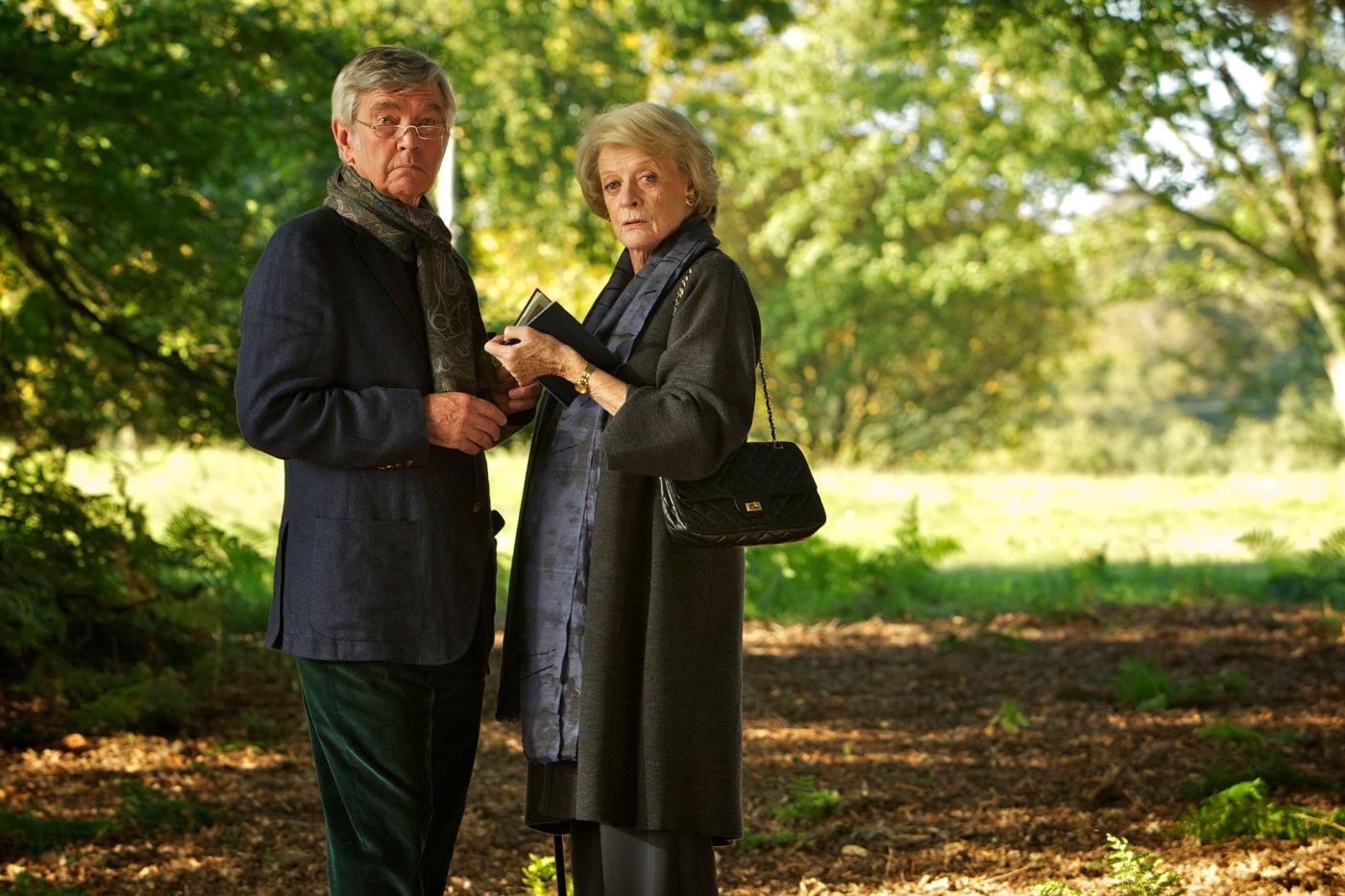 Tom Courtenay stars as Reginald Paget and Maggie Smith stars as Jean Horton in The Weinstein Company's Quartet (2013)