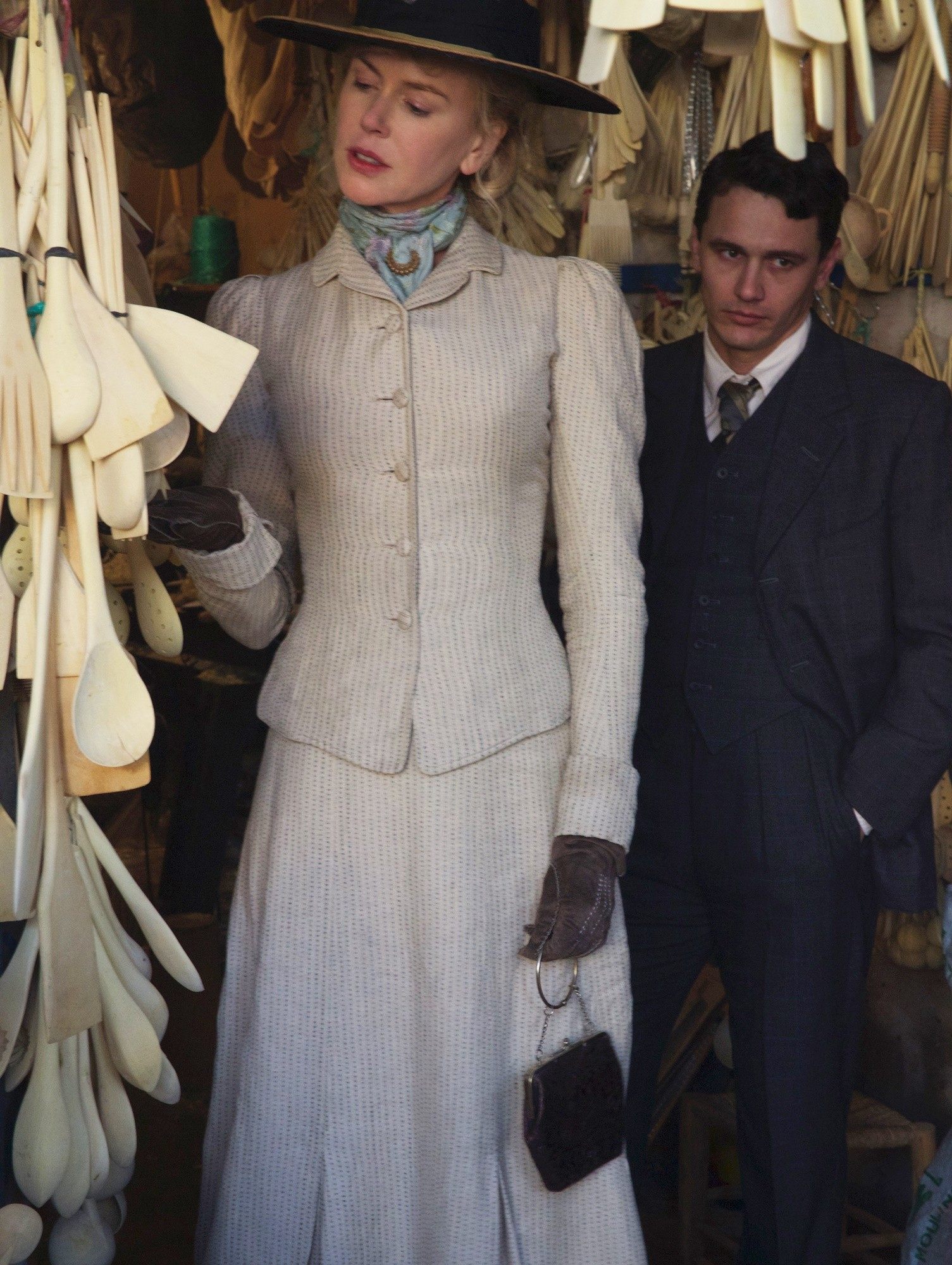 Nicole Kidman stars as Gertrude Bell and James Franco stars as Henry Cadogan in IFC Films' Queen of the Desert (2017)