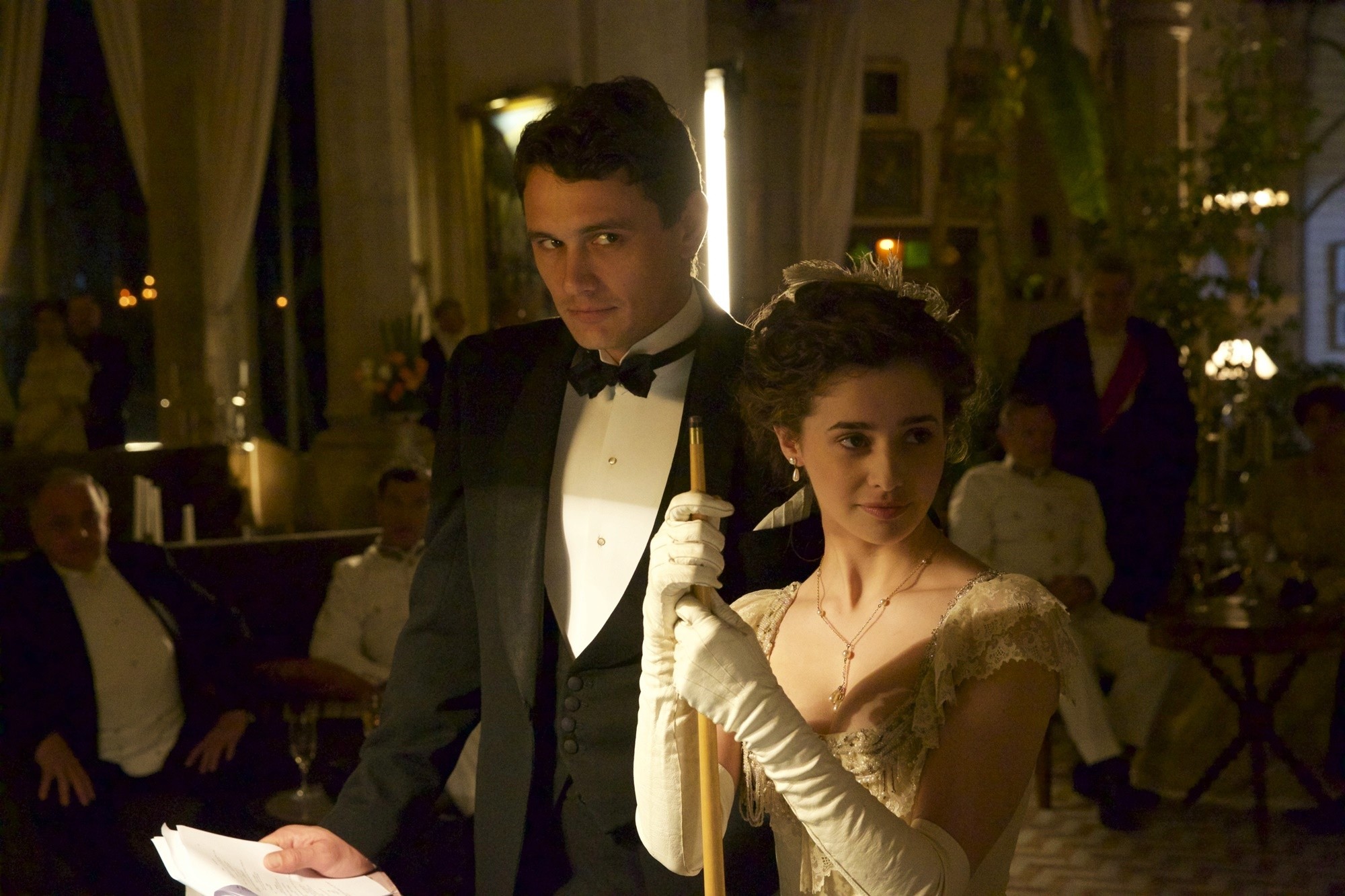 James Franco stars as Henry Cadogan and Holly Earl stars as Florence Lascelles in IFC Films' Queen of the Desert (2017)