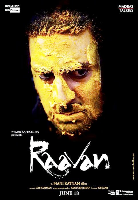 Poster of Reliance Big Pictures' Raavan (2010)