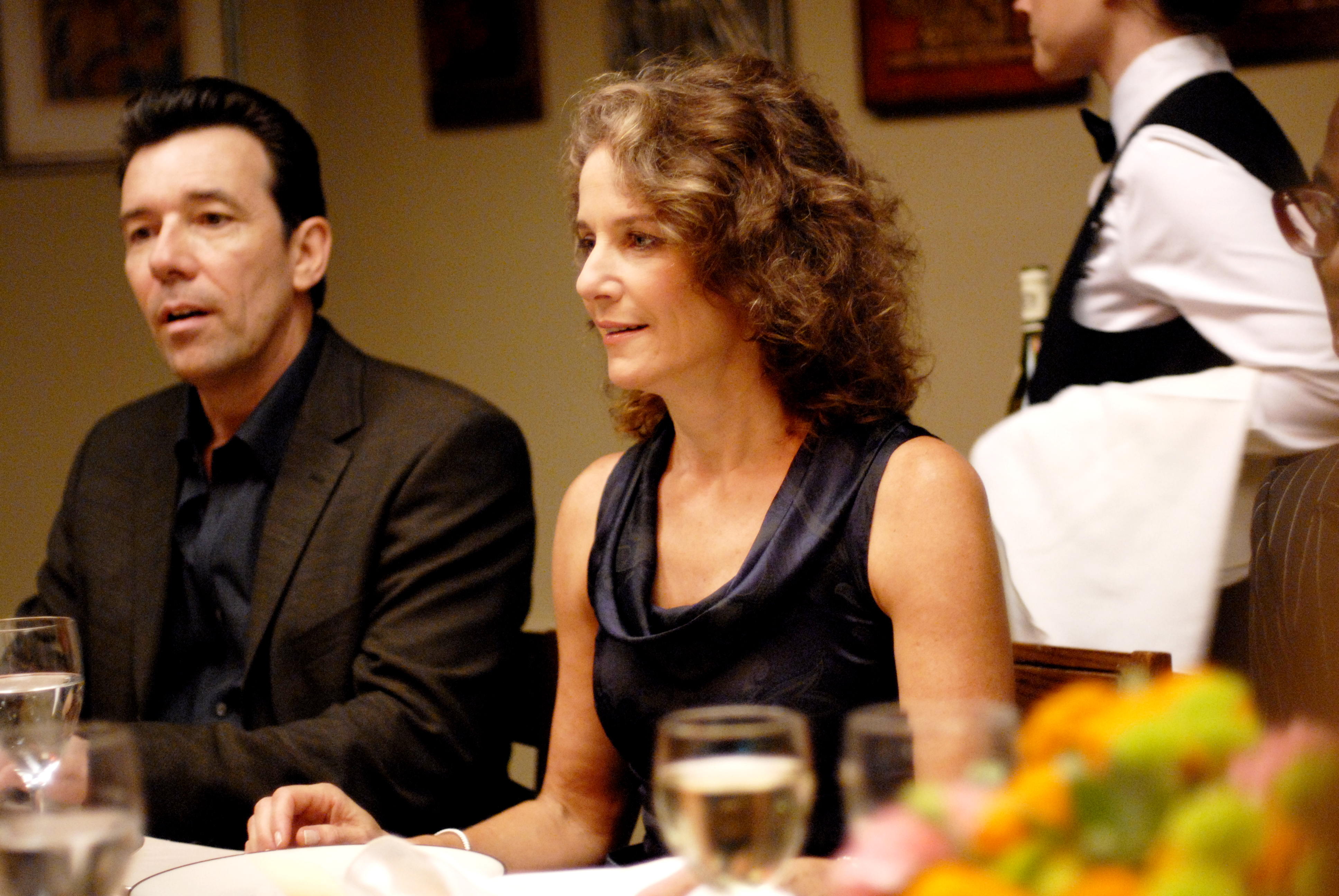 Jerome LePage as Andrew and Debra Winger as Abby in Sony Pictures Classics' Rachel Getting Married (2008). Photo by Bob Vergara.
