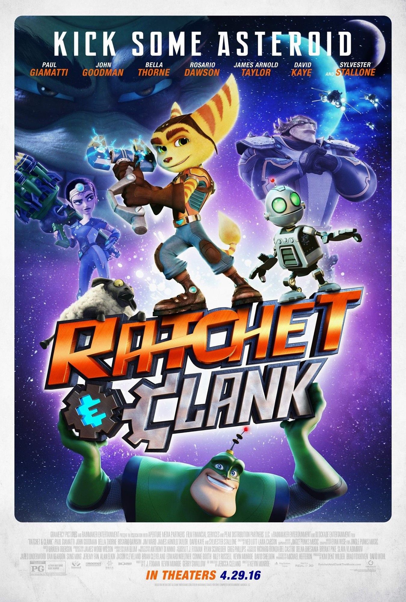 Poster of Gramercy Pictures' Ratchet & Clank (2016)