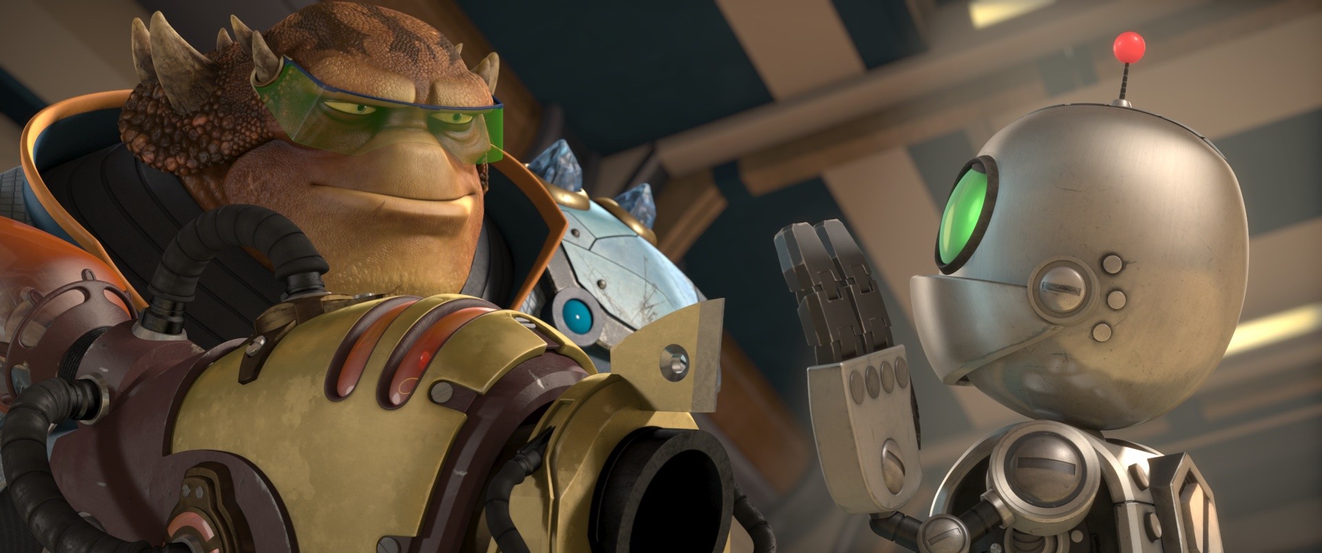 Brax and Clank from Gramercy Pictures' Ratchet & Clank (2016)