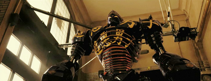 A scene from Walt Disney Pictures' Real Steel (2011)