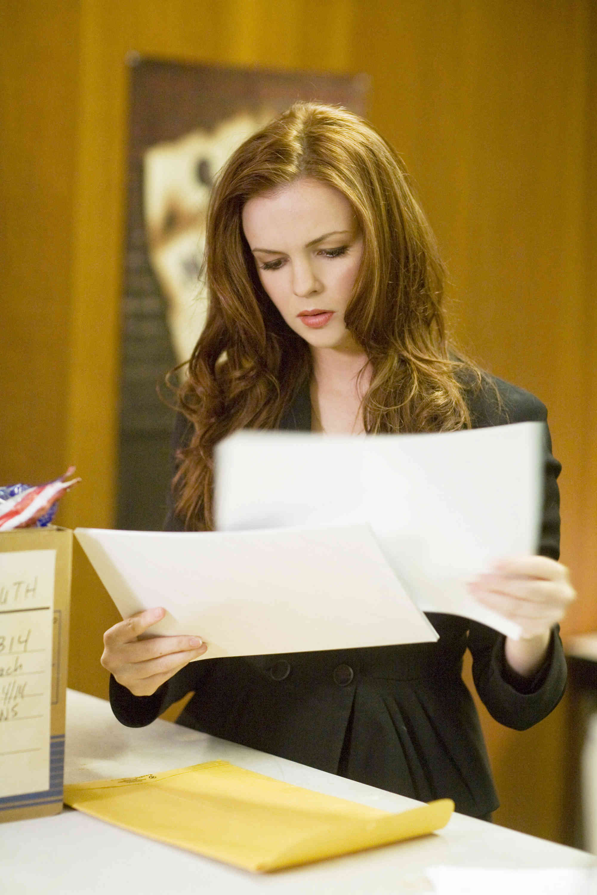 Amber Tamblyn stars as Ella Crystal in Autonomous Films' Beyond a Reasonable Doubt (2009)