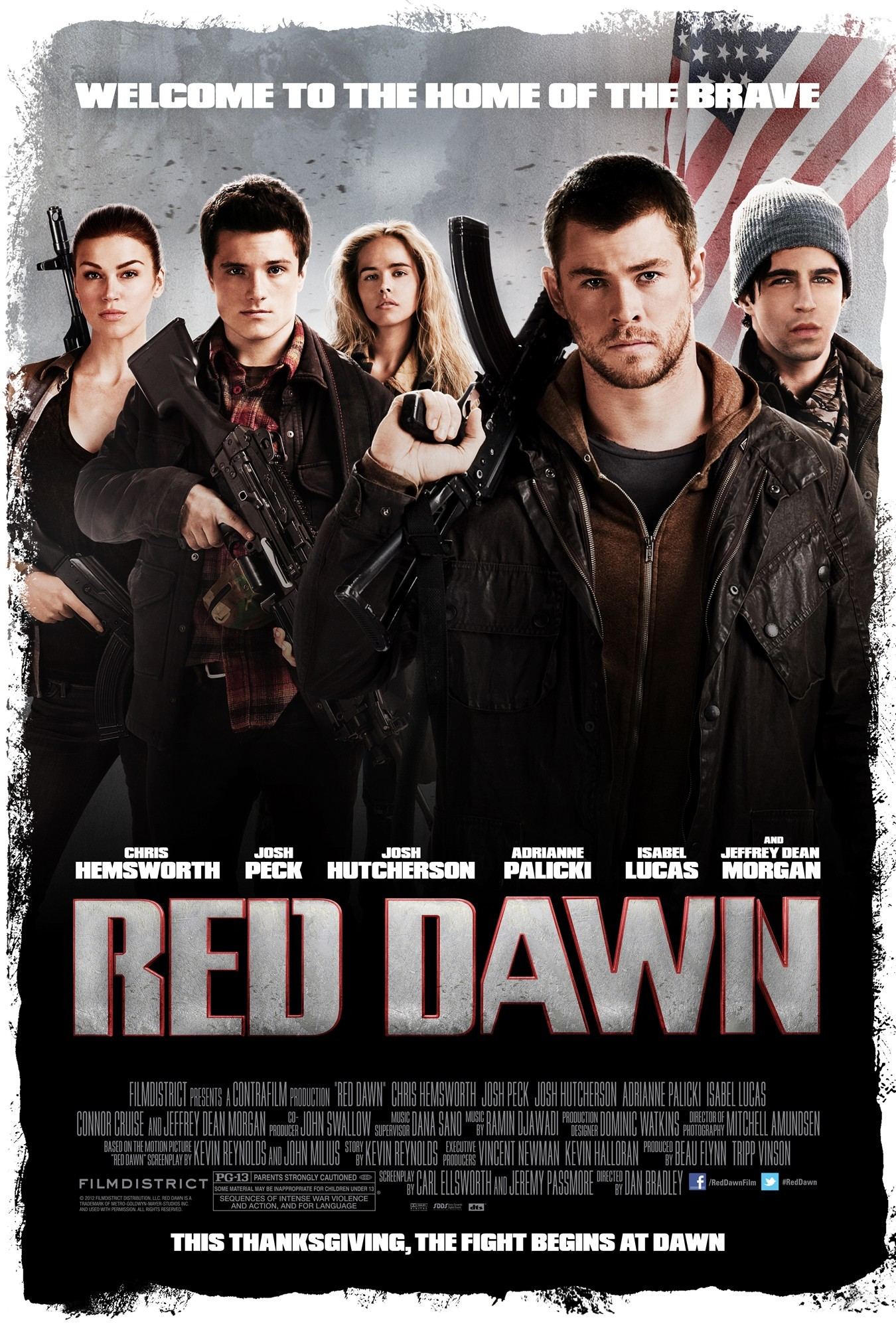 Poster of FilmDistrict's Red Dawn (2012)