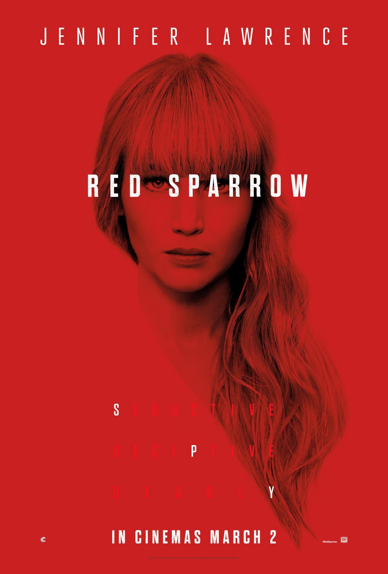 Poster of 20th Century Fox's Red Sparrow (2018)