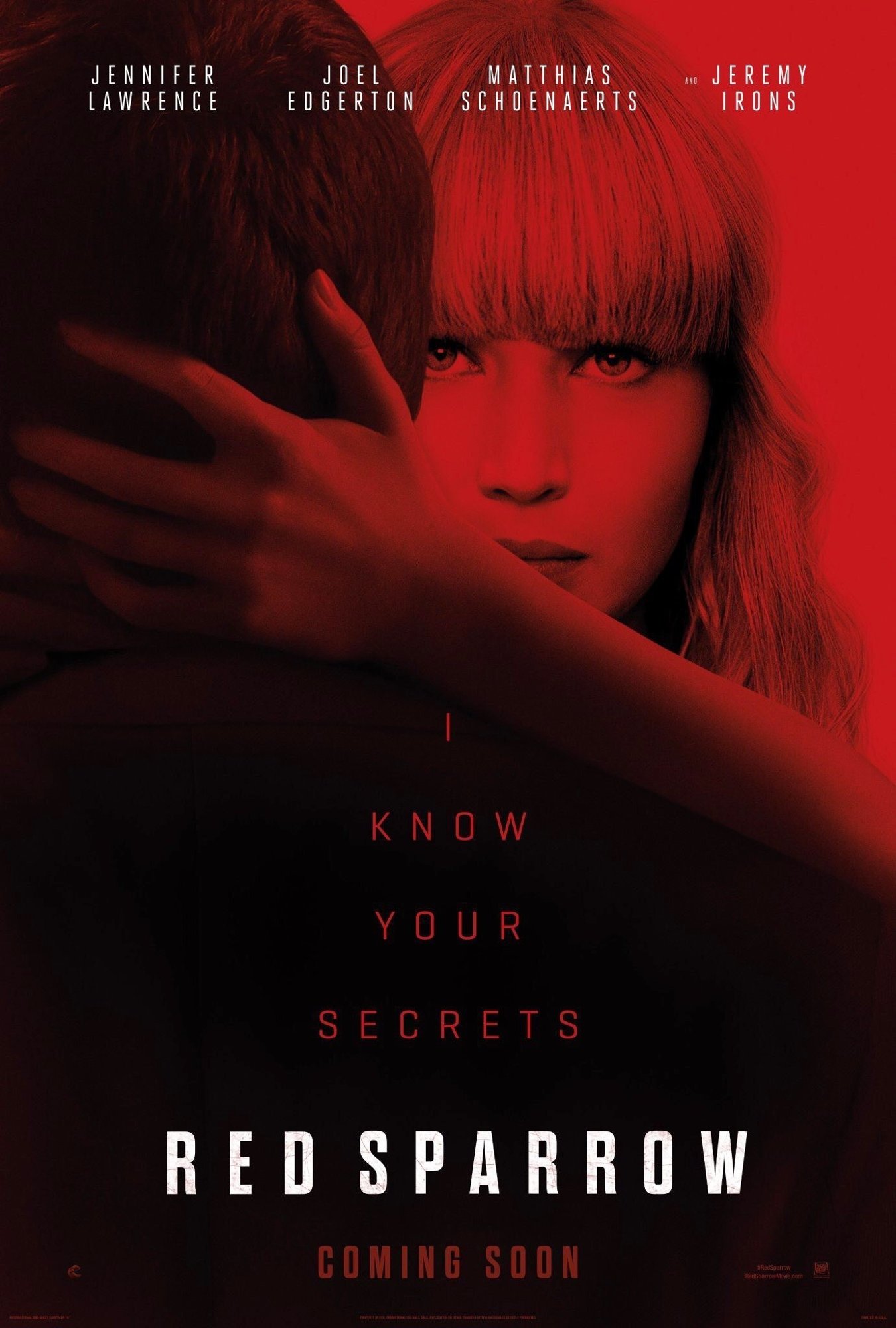 red sparrow movie reviews