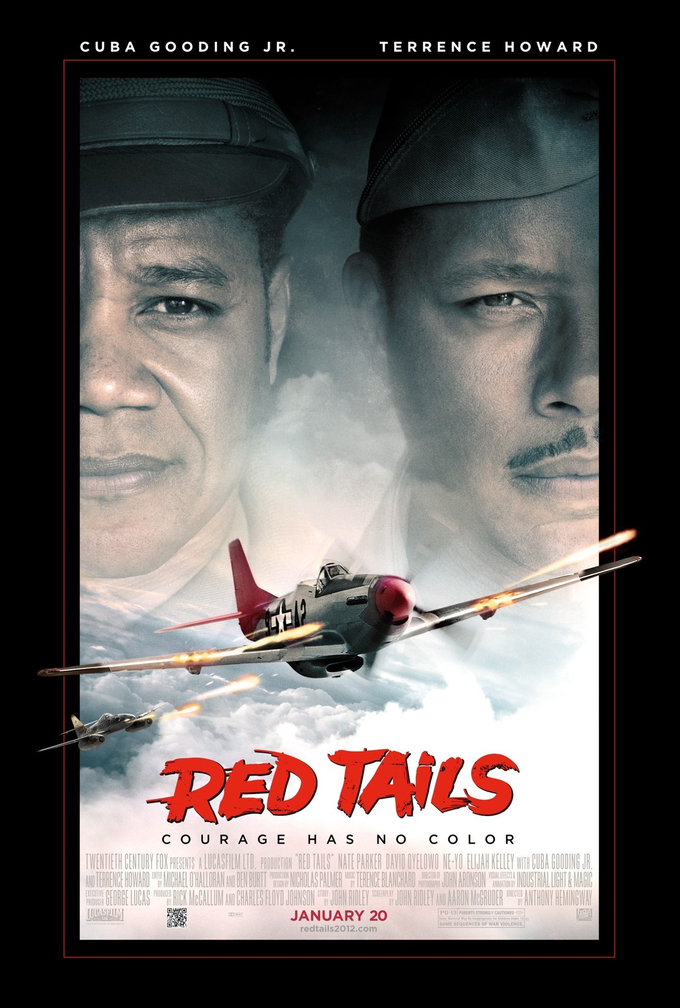 Poster of The 20th Century Fox's Red Tails (2012)