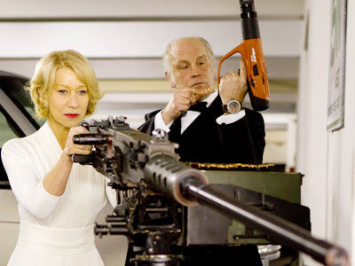 Helen Mirren stars as Victoria and John Malkovich stars as Marvin Boggs in Summit Entertainment's Red (2010)