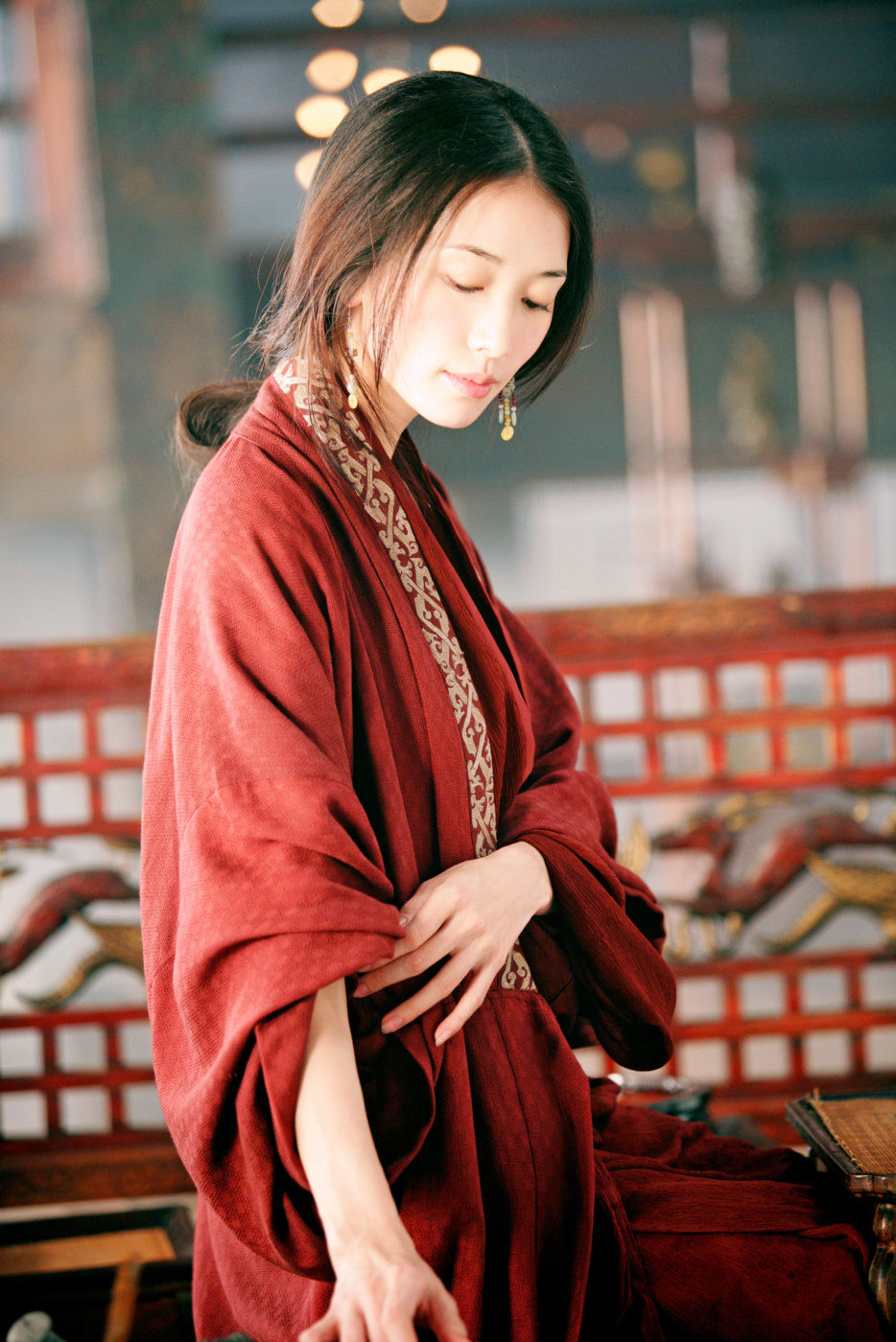 Lin Chiling stars as Xiao Qiao in Magnolia Pictures' Red Cliff (2009)