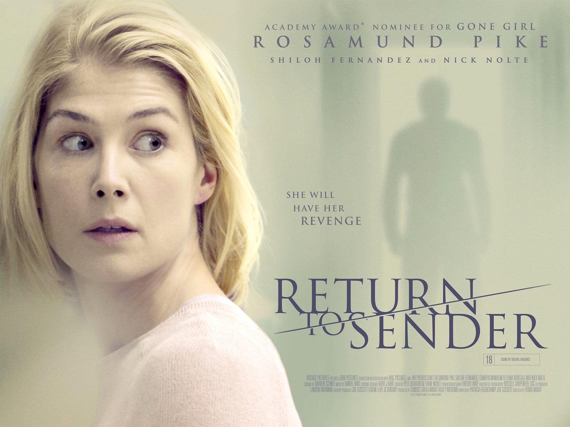 Poster of Image Entertainment's Return to Sender (2015)