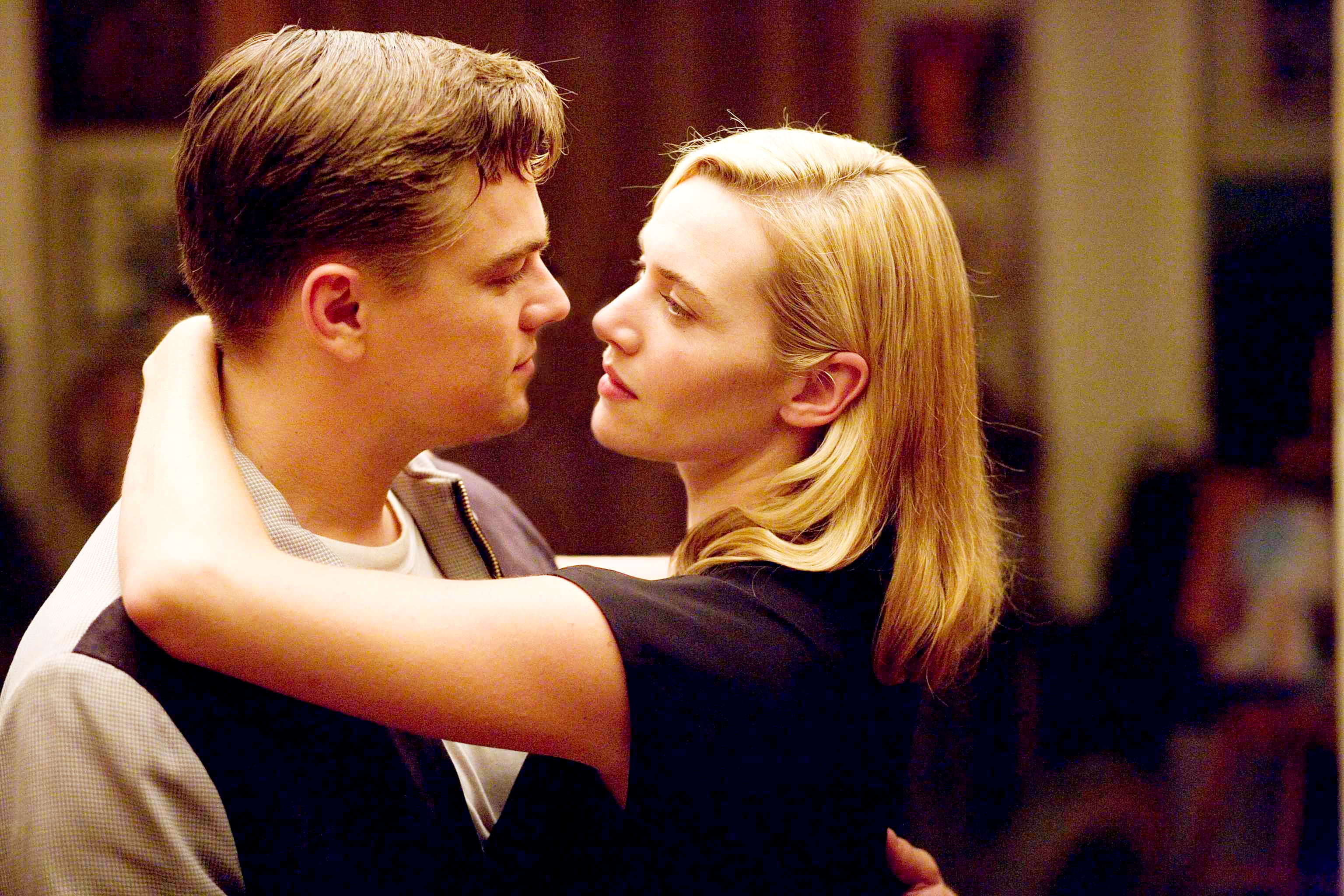 Leonardo DiCaprio stars as Frank Wheeler and Kate Winslet stars as April Wheeler in Paramount Vantage's Revolutionary Road (2008). Photo credit by Francois Duhamel.