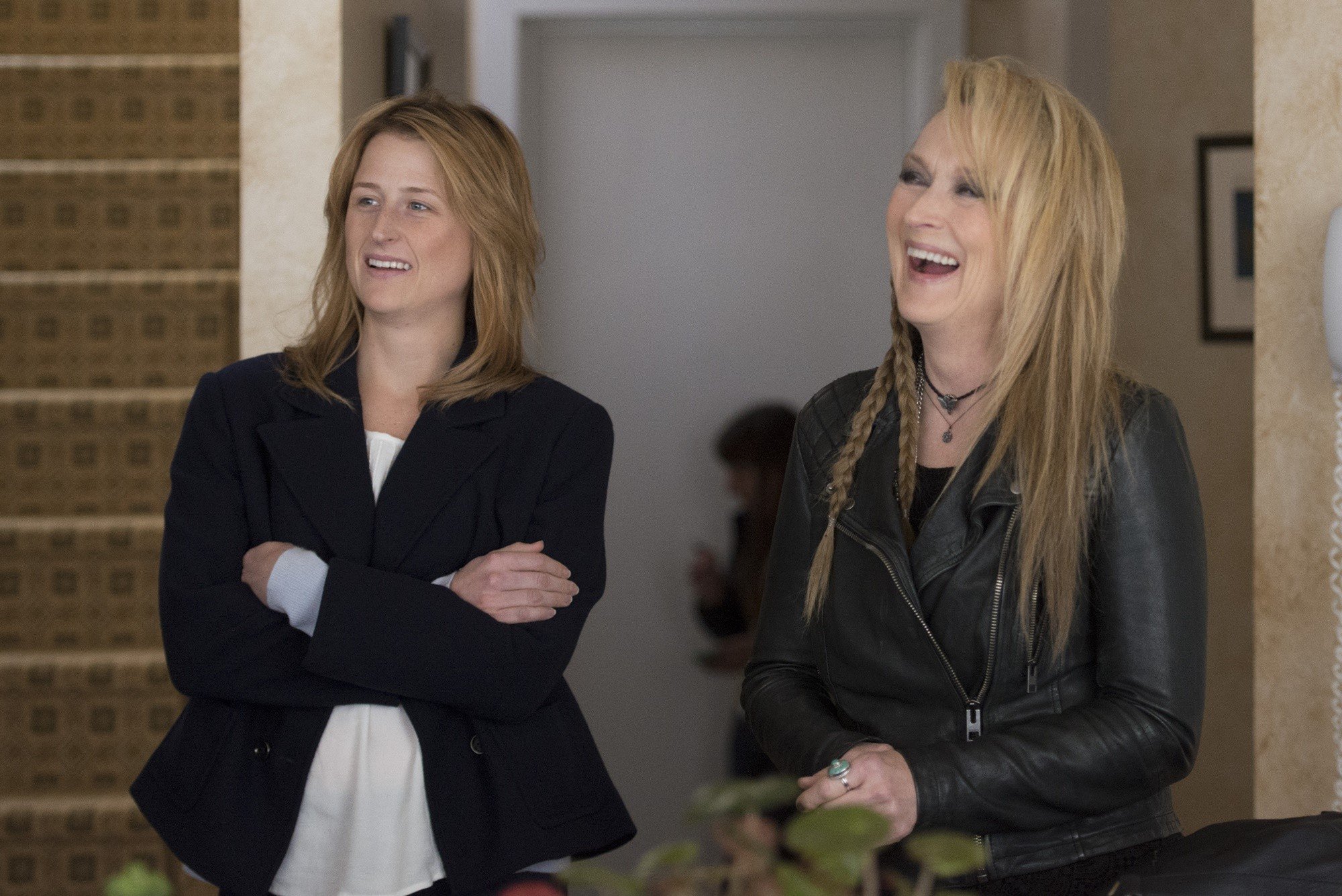 Mamie Gummer stars as Julie and Meryl Streep stars as Ricki in TriStar Pictures' Ricki and the Flash (2015)