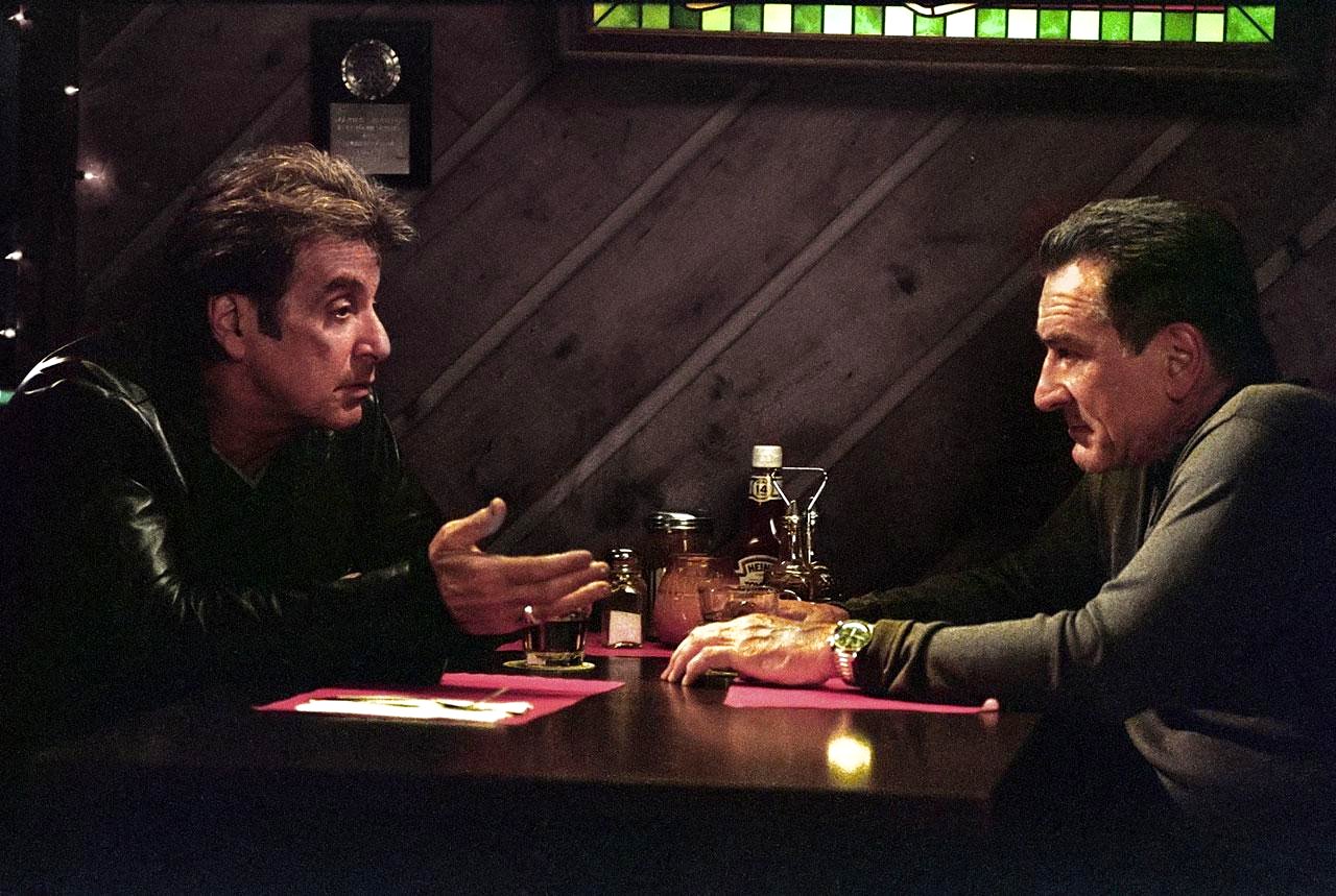 Al Pacino stars as Detective David Fisk and Robert De Niro stars as Detective Thomas Cowan in Overture Films' Righteous Kill (2008)