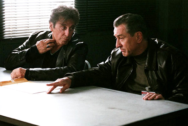 Al Pacino stars as Detective David Fisk and Robert De Niro stars as Detective Thomas Cowan in Overture Films' Righteous Kill (2008)