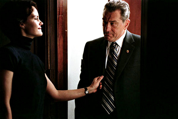 Carla Gugino stars as Karen Kleisner and Robert De Niro stars as Detective Thomas Cowan in Overture Films' Righteous Kill (2008)