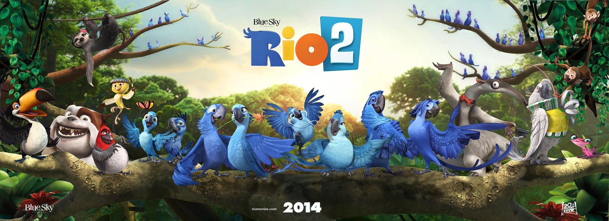 Poster of 20th Century Fox's Rio 2 (2014)