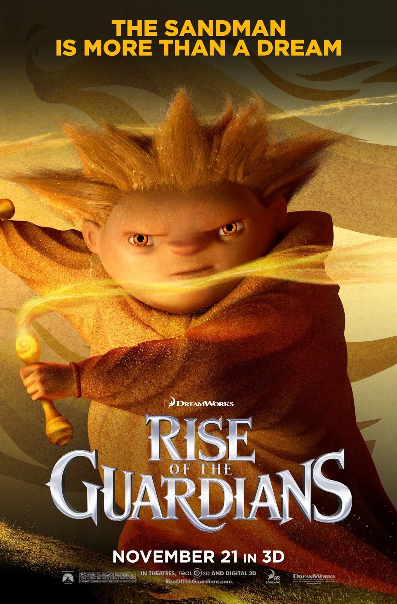 Poster of DreamWorks Animation' Rise of the Guardians (2012)