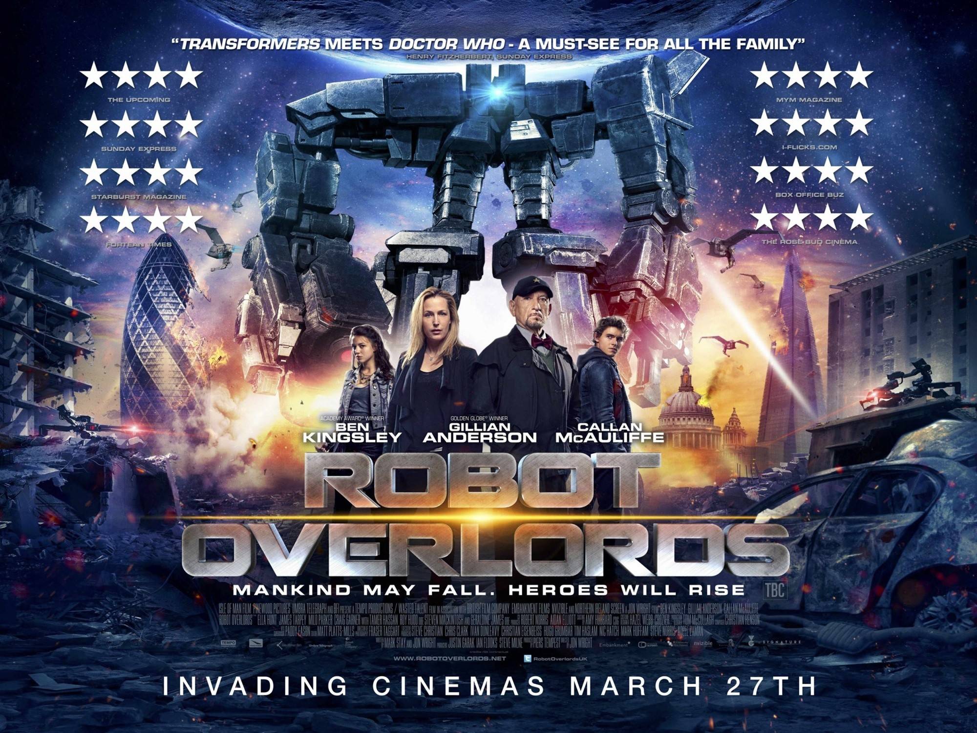 Poster of Tempo Productions Limited's Robot Overlords (2015)