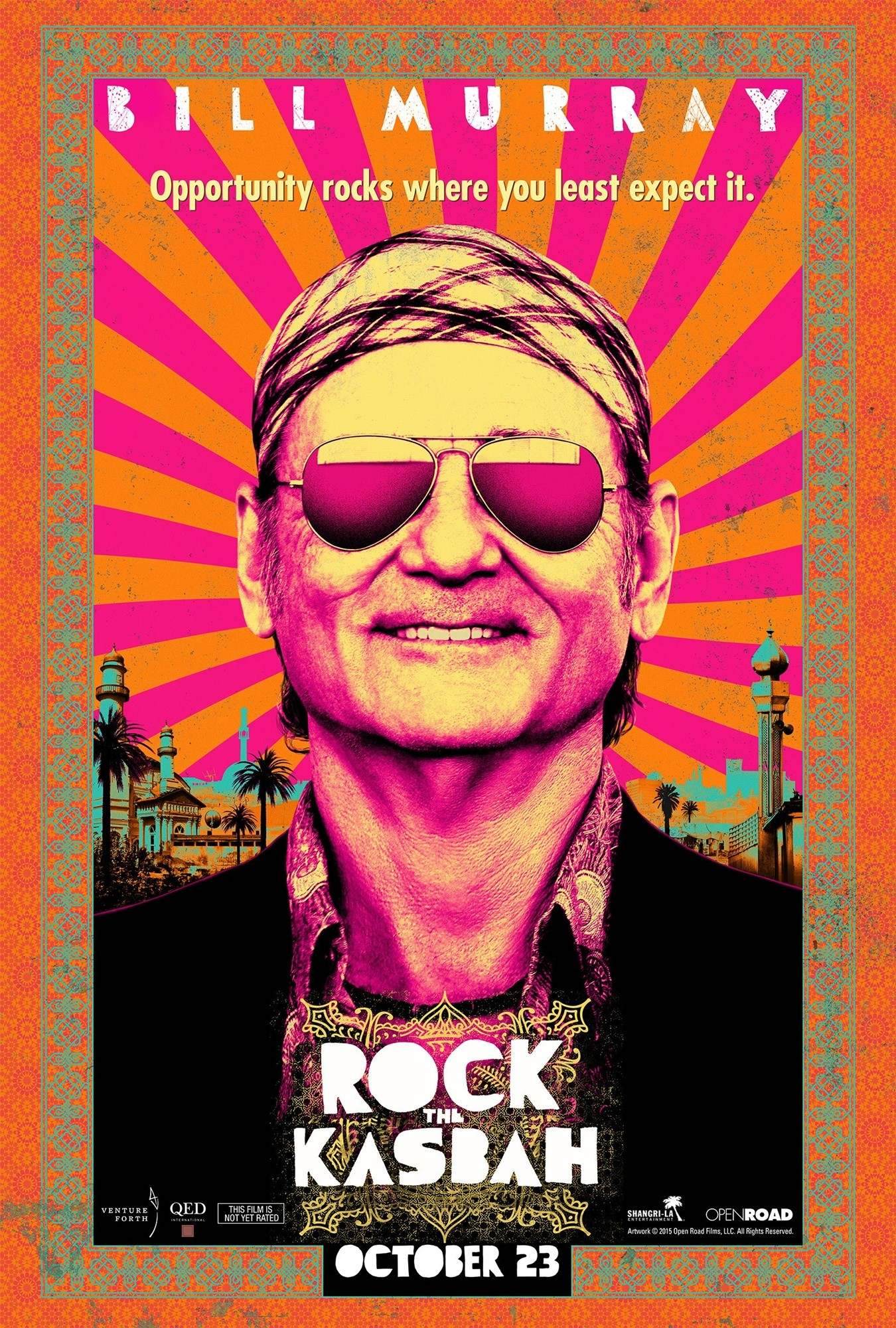 Poster of Open Road Films' Rock the Kasbah (2015)