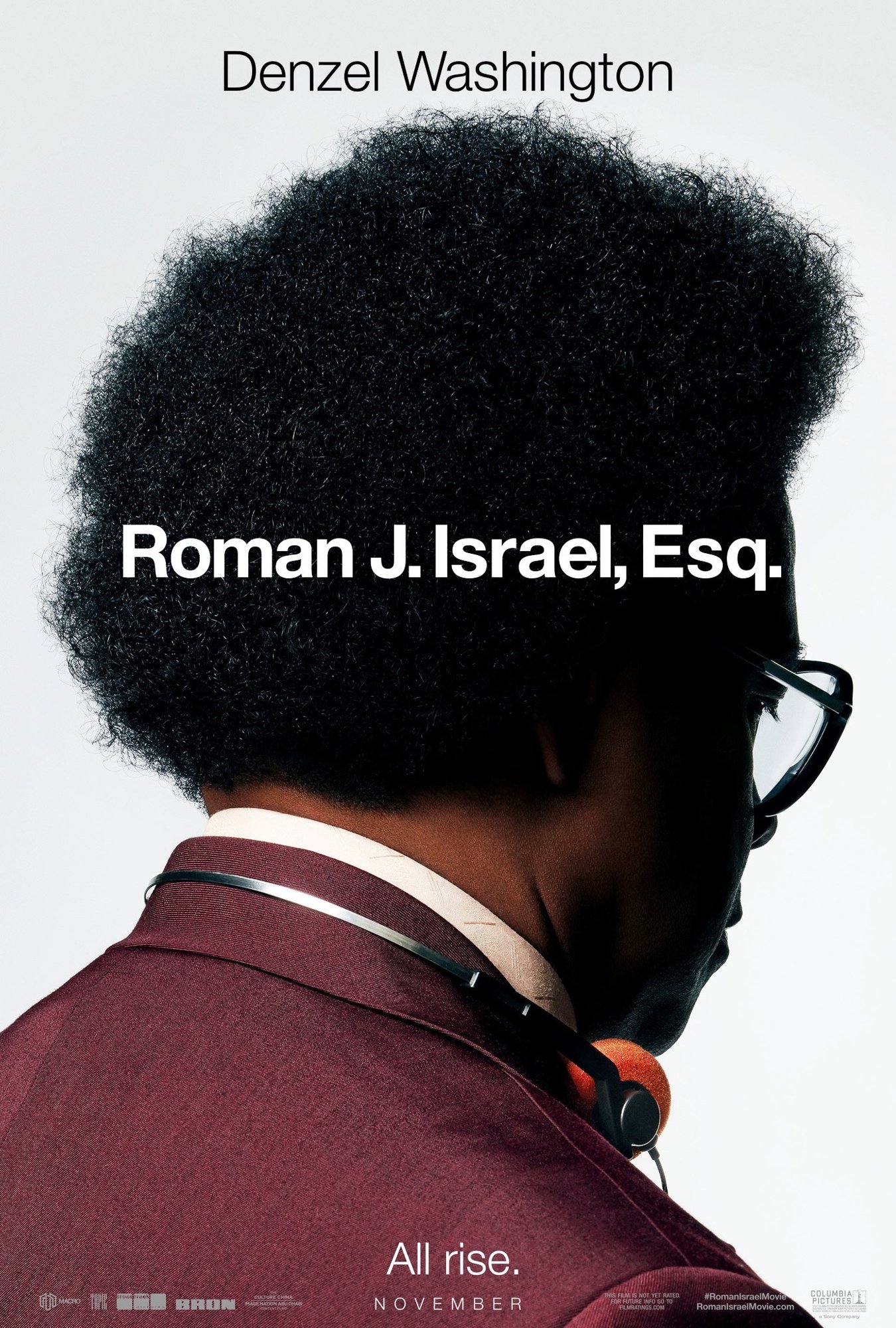 Poster of Sony Pictures' Roman J. Israel, Esq. (2017)