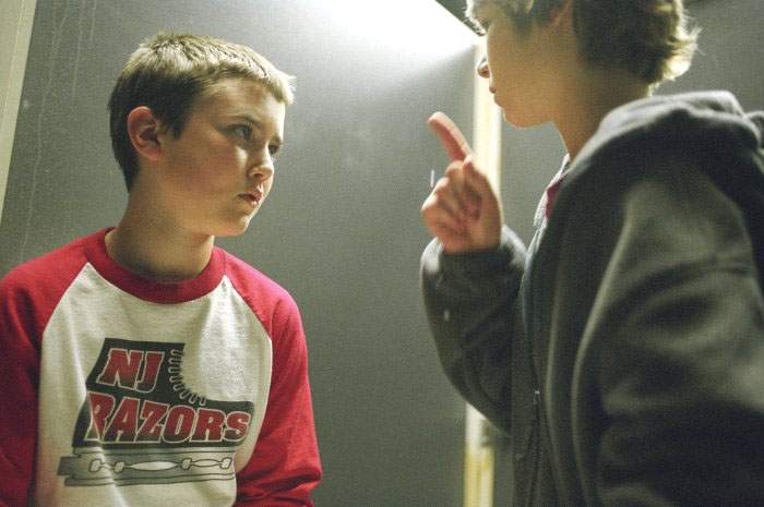 Alex Neuberger and Cameron Bright in New Line Cinema's Running Scared (2006)