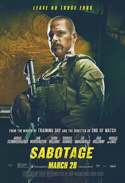 Poster of Open Road Films' Sabotage (2014)