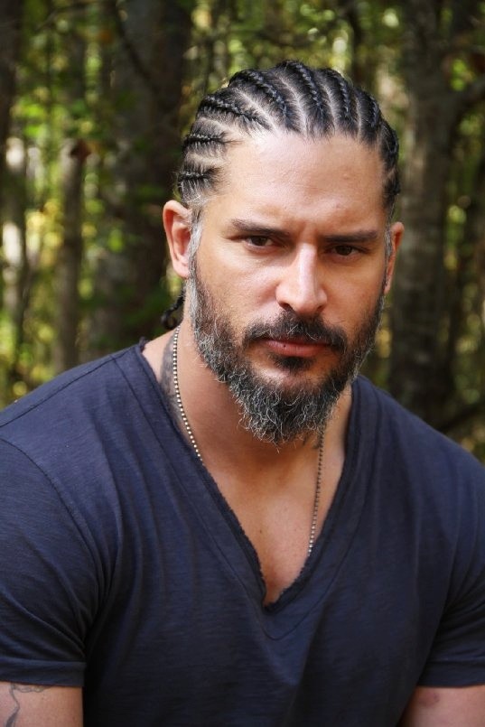 Joe Manganiello stars as Grinder in Open Road Films' Sabotage (2014). Photo credit by Robert Zuckerman.