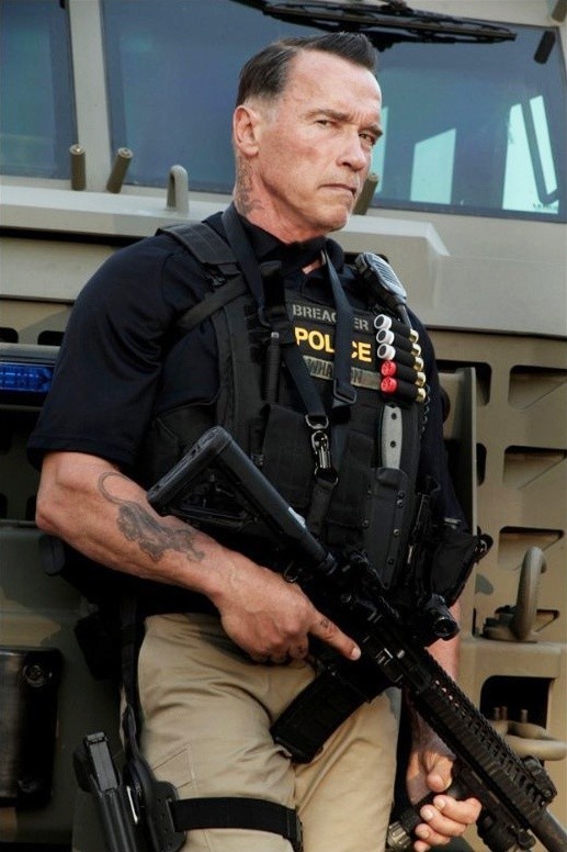 Arnold Schwarzenegger stars as John 'Breacher' Wharton in Open Road Films' Sabotage (2014)