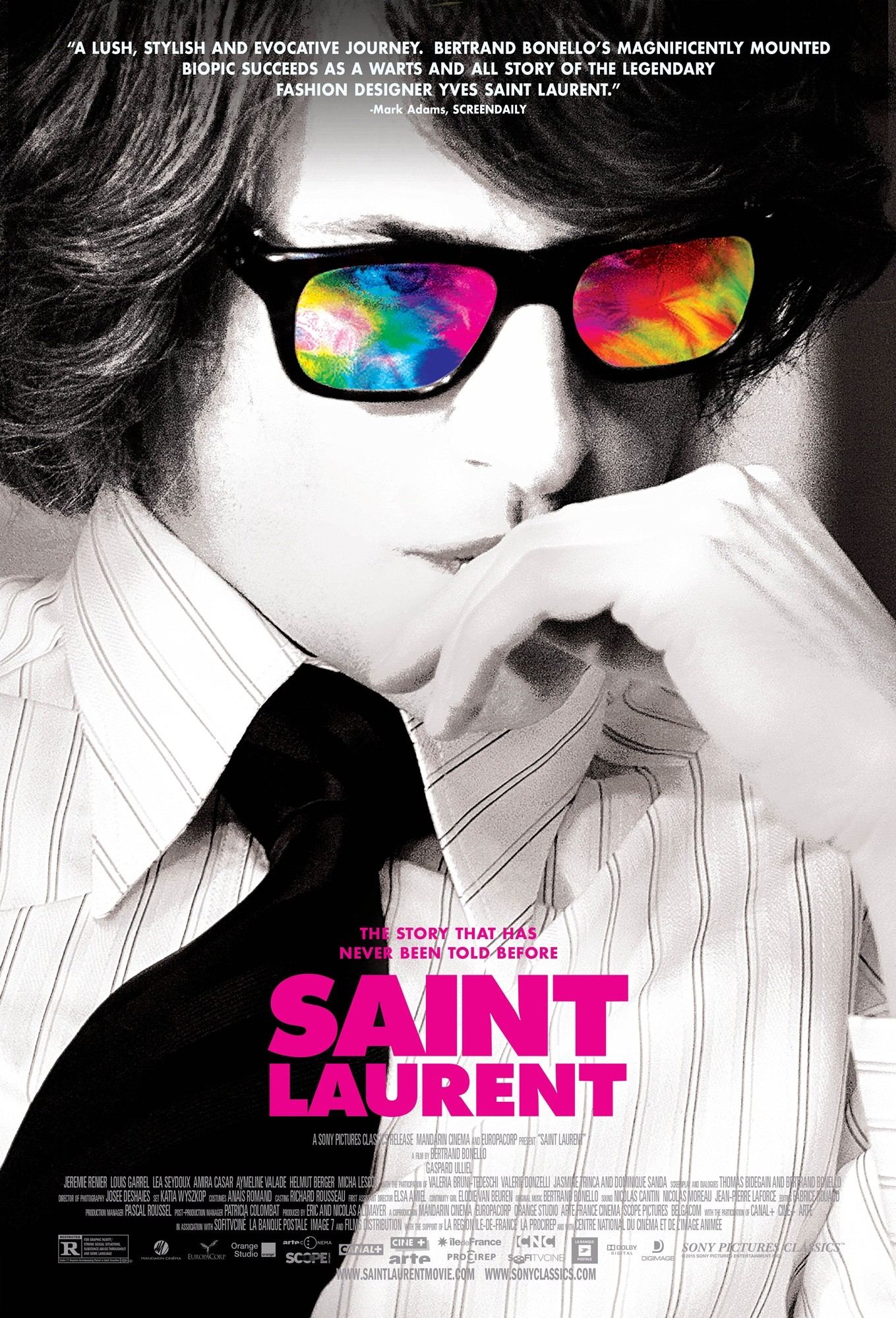 Poster of Sony Pictures Classics' Saint Laurent (2015)