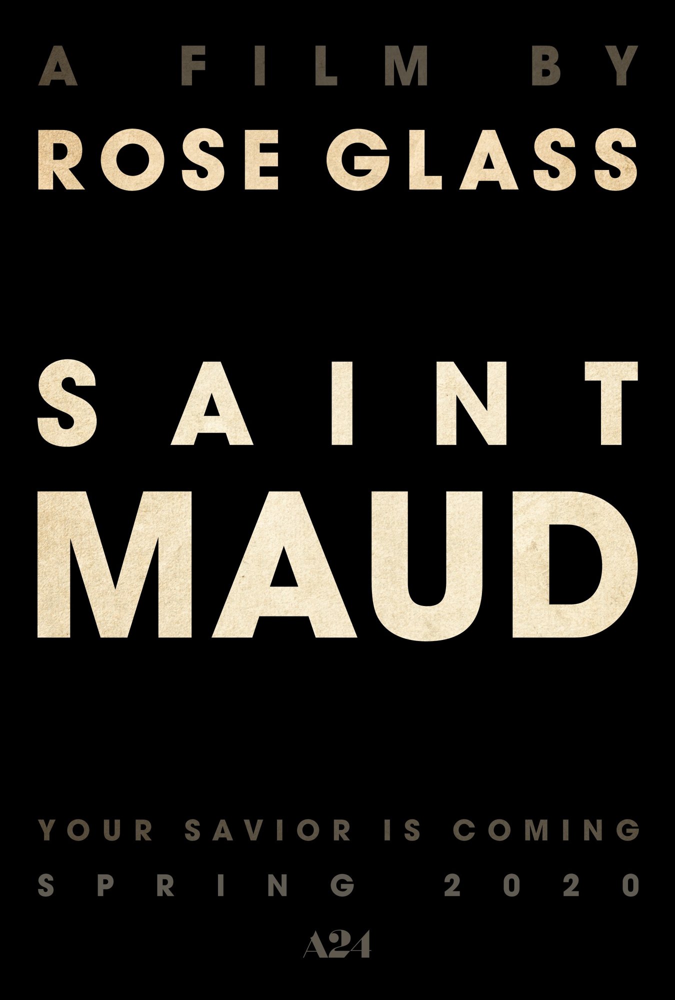 Poster of A24's Saint Maud (2020)
