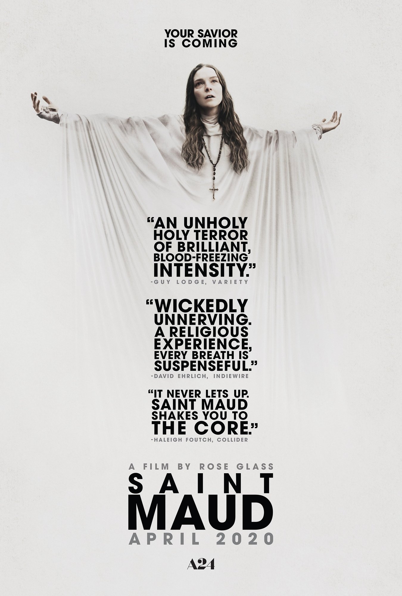 Poster of A24's Saint Maud (2020)