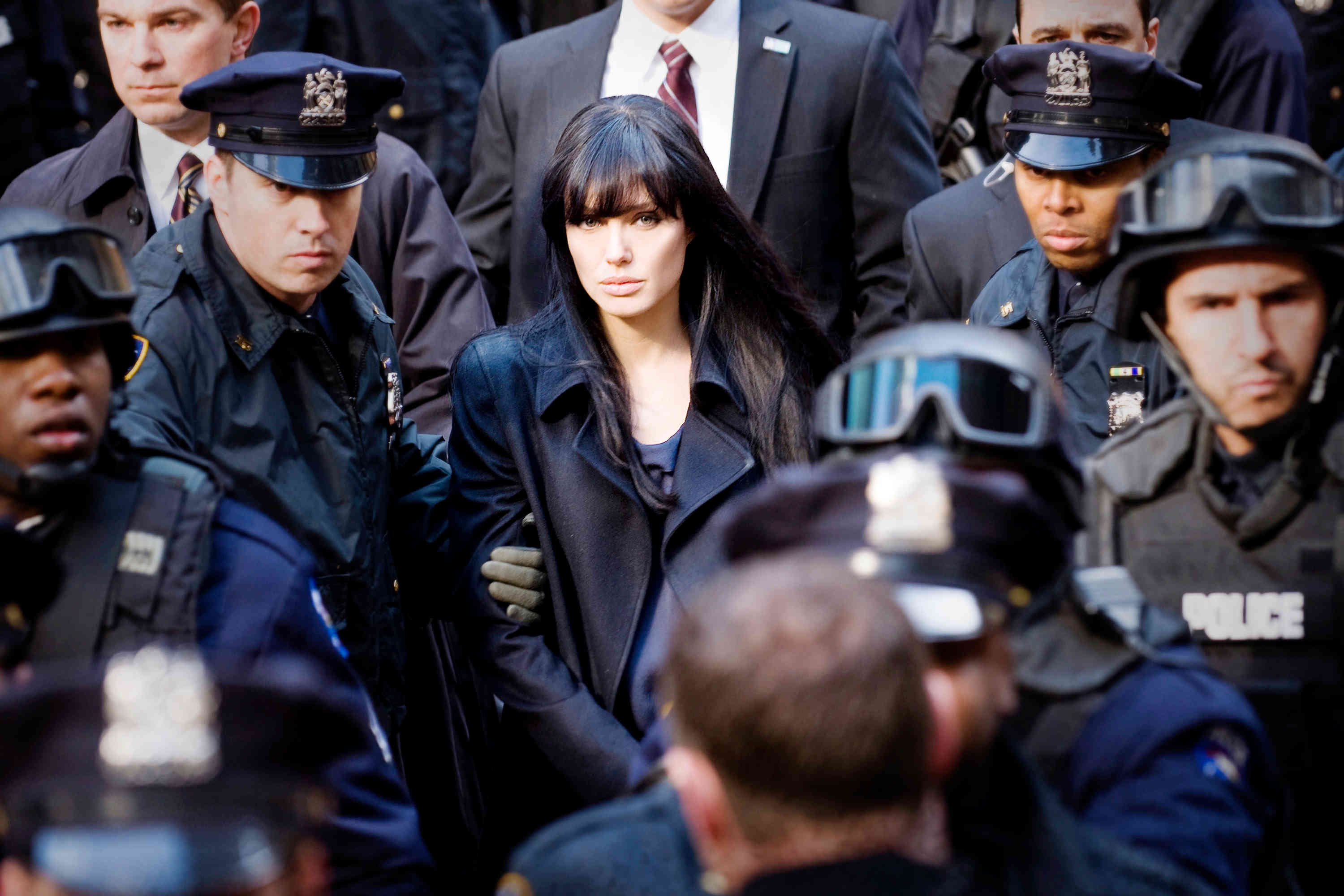 Angelina Jolie stars as Evelyn Salt in Columbia Pictures' Salt (2010)