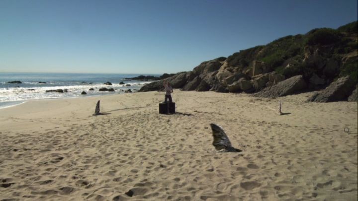 A scene from Little Dragon Productions' Sand Sharks (2012)