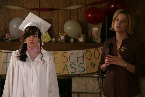Ashley Rickards stars as Bethany Pruitt and Anna Gunn stars as June Pruitt in Phase 4 Films' Sassy Pants (2012)