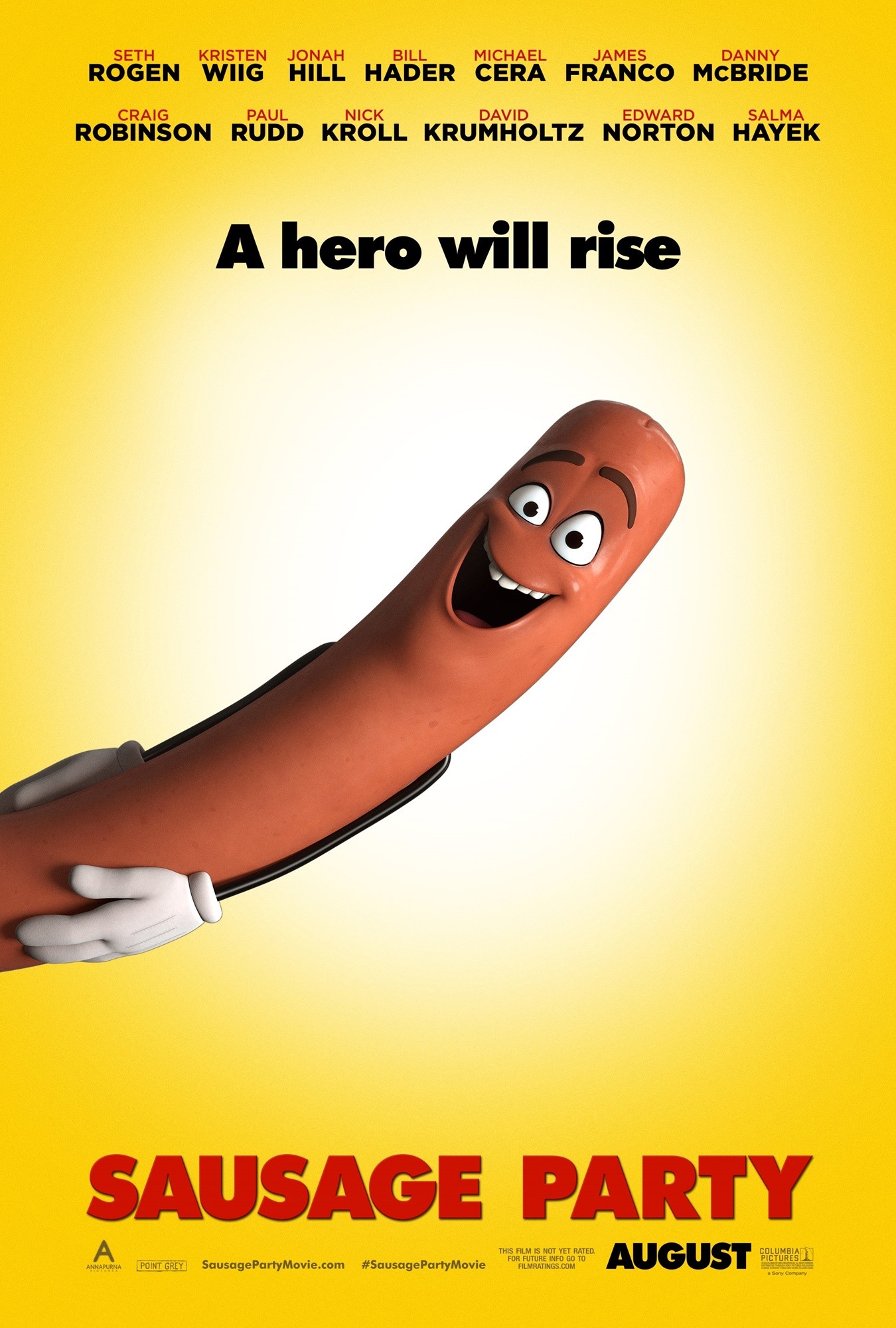 Poster of Columbia Pictures' Sausage Party (2016)