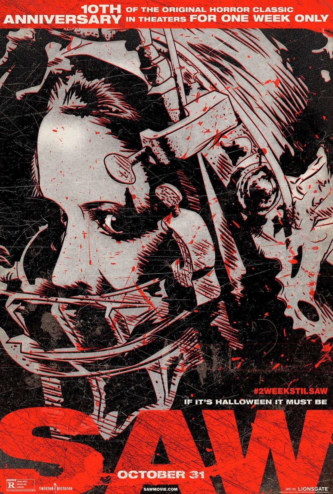 Poster of Lions Gate Films' Saw (2014)