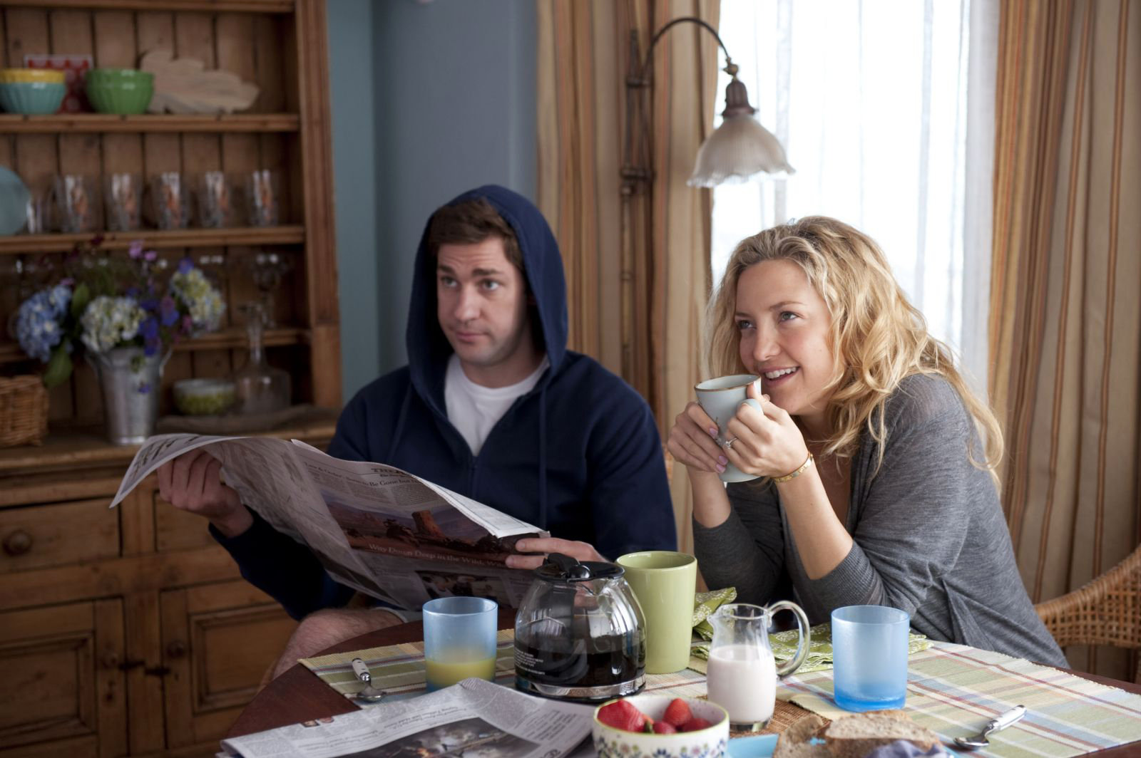 John Krasinski star as Ethan and Kate Hudson stars as Darcy in Warner Bros. Pictures' Something Borrowed (2011)