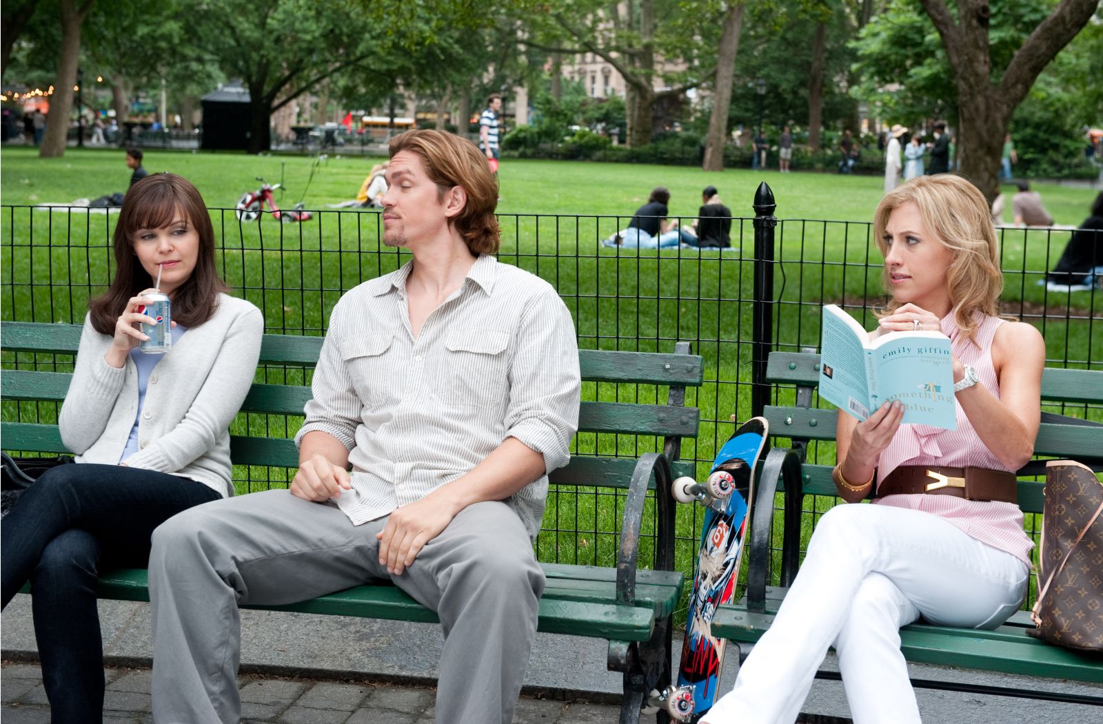 Ginnifer Goodwin, Steve Howey and Emily Giffin in Warner Bros. Pictures' Something Borrowed (2011)