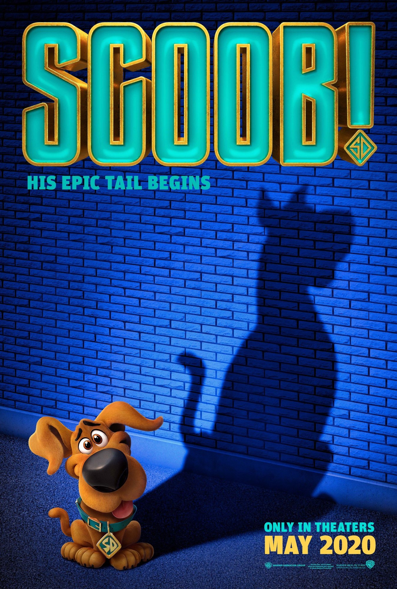 Poster of Warner Bros. Pictures' Scoob! (2020)