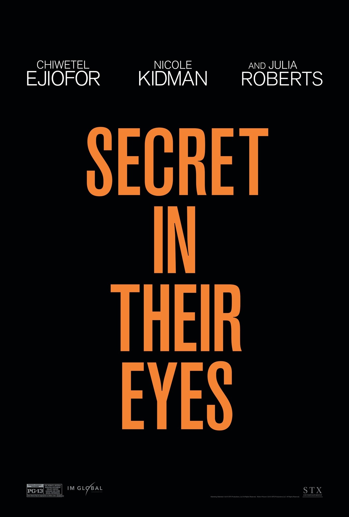 Secret In Their Eyes 2015 By Billy Ray AceShowbiz