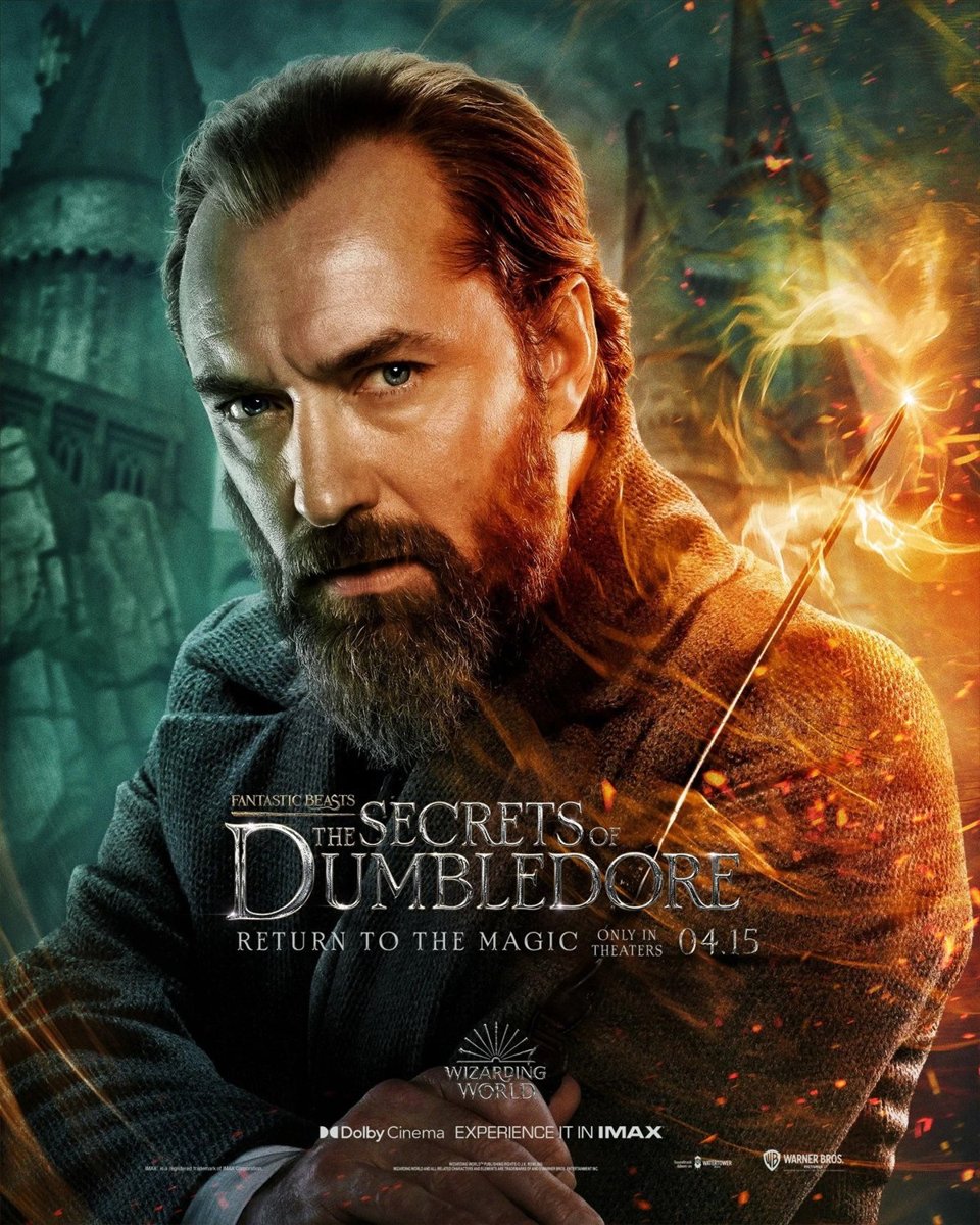 Poster of Fantastic Beasts: The Secrets of Dumbledore (2022)