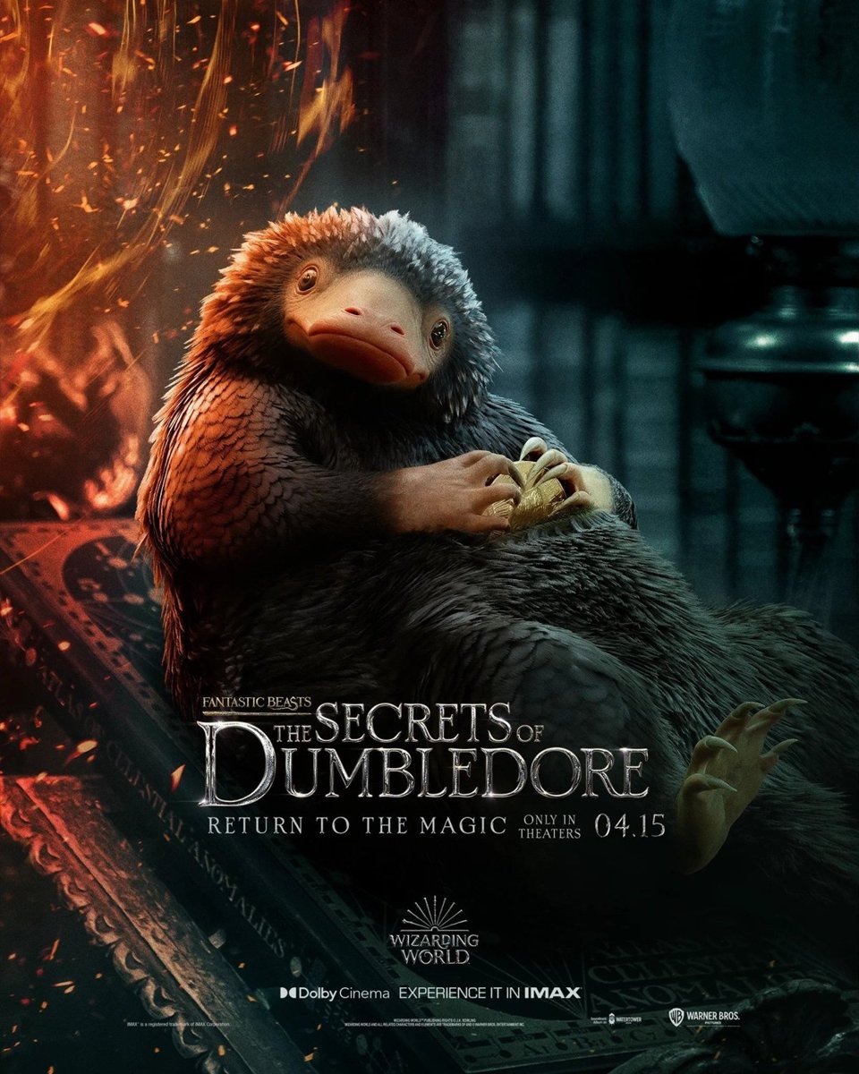 Poster of Fantastic Beasts: The Secrets of Dumbledore (2022)