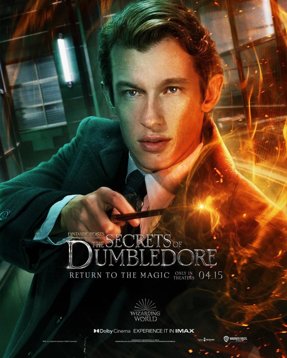 Poster of Fantastic Beasts: The Secrets of Dumbledore (2022)