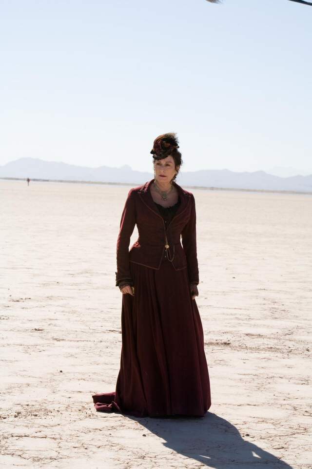 Anjelica Huston as Madame Louise in Samuel Goldwyn Films' Seraphim Falls (2007)